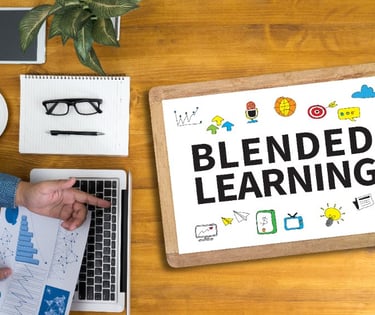 Stratégie blended learning en entreprise