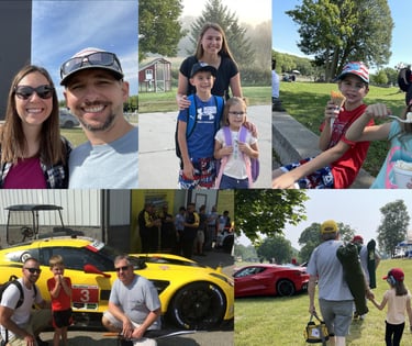 collage of pictures for badger interior repair