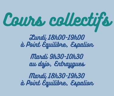 Les horaires, jours et lieux des cours collectifs de gym hypopressive dans le nord-Aveyron