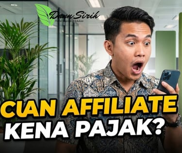 Jadi Affiliator Wajib Bayar Pajak