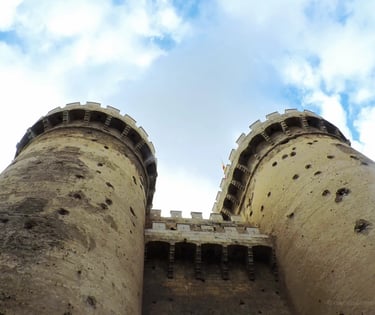 Majestic Quart Towers, 15th-century Gothic fortified gates and enduring symbol of Valencia's mediev