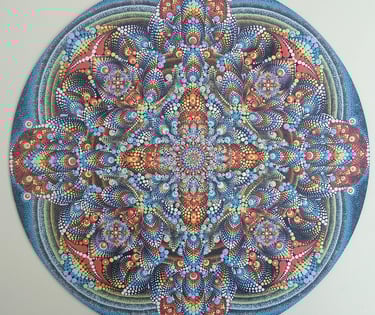 mandala pontilhada