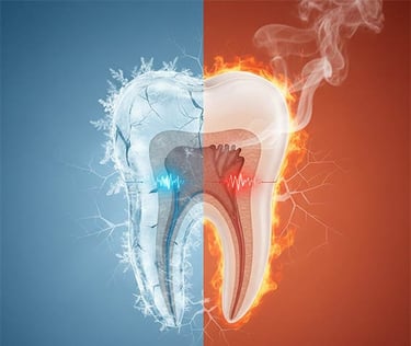 Teeth sensitive to cold and hot hygiene-precision.com
