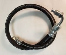 custom length brake hose made to order in OEM rubber or braided stainless by the brake experts at 260-426-3331