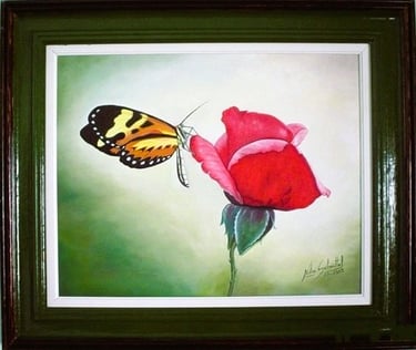 Borboleta 40 x 50 cm