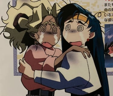 Tenchi Muyo - Miho Kiho Hugs and Huhs?