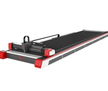 a large metal cutting machine with a large metal cutting machine