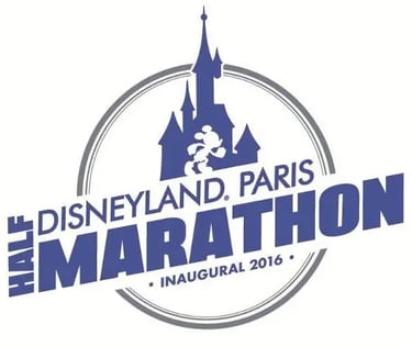 2016 runDisney Disneyland Paris Half Marathon Course Maps