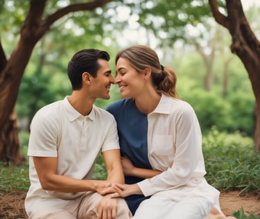 A peaceful setting with soft lighting, symbolizing calm and healing.