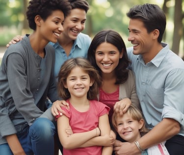 A peaceful setting with soft lighting, symbolizing calm and healing.