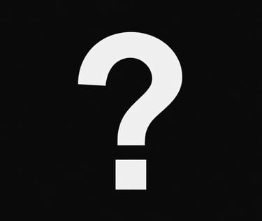 white question mark on black background about male sex worker information network 