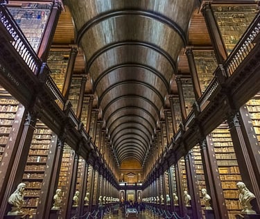 Photo of Trinity College in Dublin