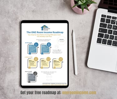 FREE Roadmap - Turn Your Spare Room into Monthly Cash Flow