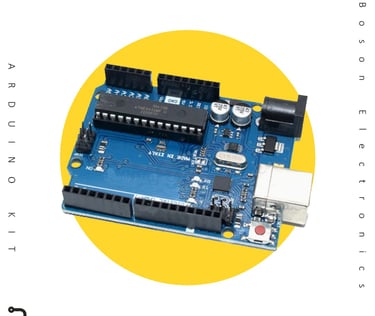 An Arduino microcontroller