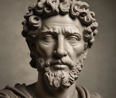 A serene person meditating outdoors at sunrise, embodying calm and clarity.