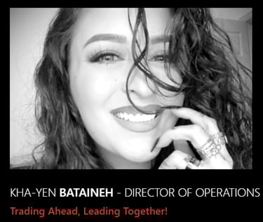 Kha-Yen Bataineh Daytraders Director of operations