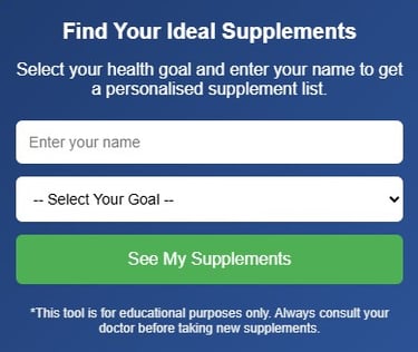 Supplements tool