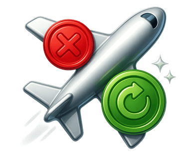 American Airlines, Delta, United, Zip Air, British Airways, Swiss Airlines, TAP Portugal, JSX Flight