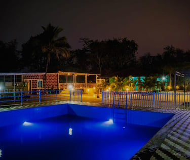 resort in dandeli with swimming pool