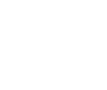 White line icon of a clogged plumbing pipe trap with bubbles and debris on a black background.