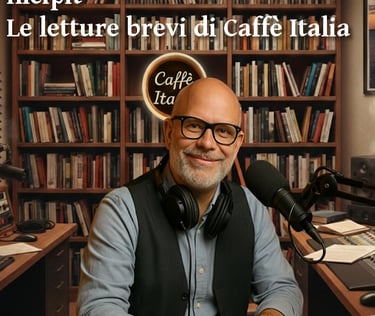 Dario Albertini legge su Caffè Italia le prime pagine di un libro