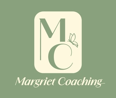 Visitekaartje Margriet Coaching
