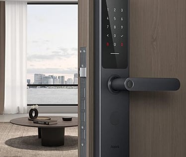 قفل باب ذكي بالبصمة الدمام