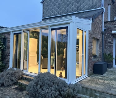 nettoyage vérandas par l'entreprise Charente vitre net à Saint-Jean-d'Angély