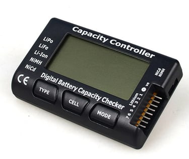 Testador e Indicador de Capacidade de Bateria