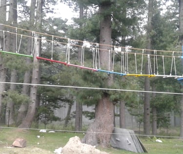 8Sherpa Adventures Camp Install by SAM Zipline Asia