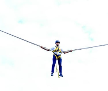 Rocket Bungee Ejector SAM Zipline