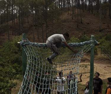 Commando Rope Manufacture SAM Zipline Rope Course