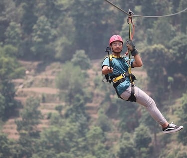 Zip Line Construction 