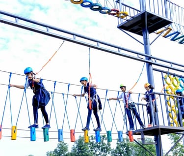 High Rope Course SAM Zipline