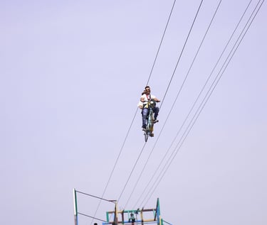 Cycle Zipline by SAM Zipline Asia