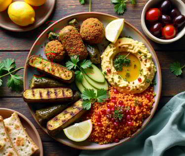 a veggy plate