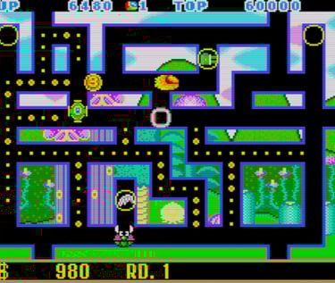 Fantasy Zone: The Maze Fireball