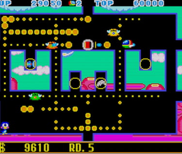 Fantasy Zone: The Maze, Redder Isn't Better