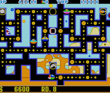 Fantasy Zone: The Maze Round 8