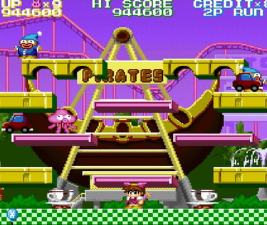 Chip Chan Kick! - Amusement Park Pirate Ship