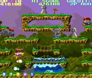 Chip Chan Kick! - Forest and Waterfalls
