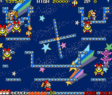 Don Doko Don Spinning Platforms