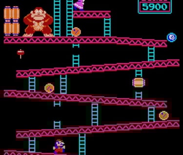 Donkey Kong Stage One