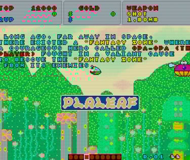 Fantasy Zone Plaleaf