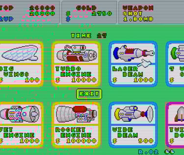 Fantasy Zone Shop
