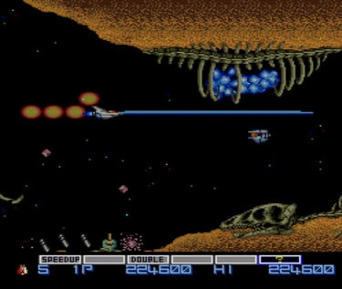 Gradius PC Engine - Exclusive Zone of Bones