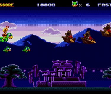 Keio Flying Squadron - Clashing Dragons, Doomed Raccoons