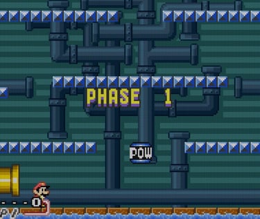 Mario Bros. Game Boy Advance Phase 1
