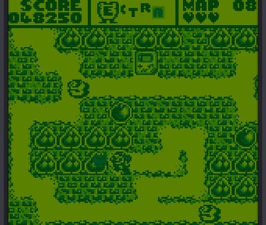 Mr. Do Game Boy - Game Boys can be Bonus Items!