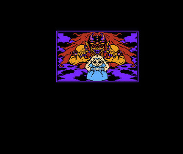 Snow Bros. NES King Scorch Cutscene